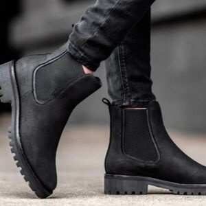 Thursday Boot Company The Legend Chelsea Boot Black Matte Womens 5